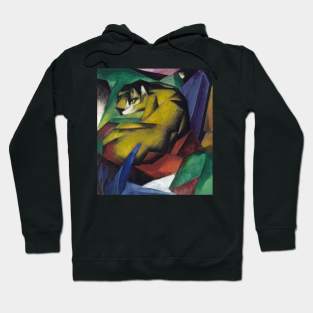 Tiger in Cubist Art Style Hoodie